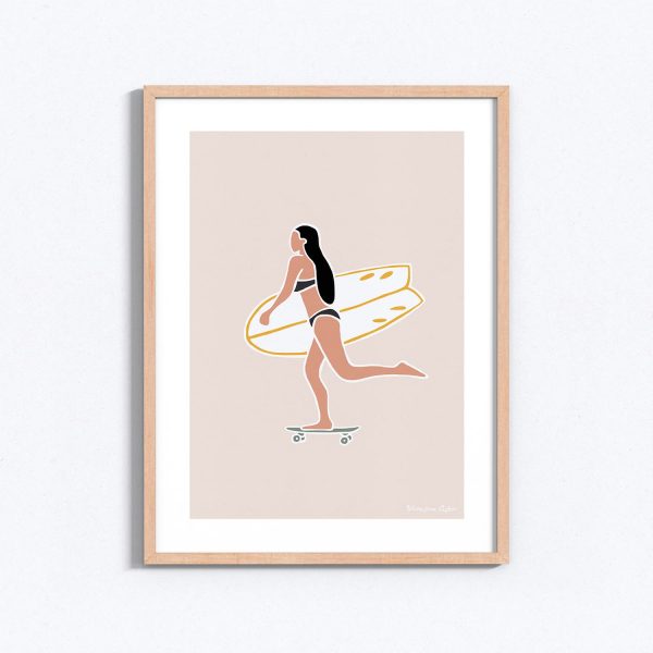 Summer feelings - Illustration - Waves from Ceylon